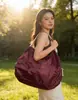 Nova Bolsa de Ombro Dobrável para Viagem Bolsa de Armazenamento Portátil Espessa Sacola de Compras Ecológica para Supermercado