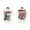 Transfronterizo 24ss Hell Star Hellstar Estilo Europeo y Americano High Street Manga Corta Tendencia Camisetas para Hombre y Mujer Belleza de Nicho Marea