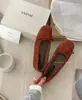 Sapatos de Salto Baixo Quadrados Franceses de Alta Qualidade para Mulheres 2024 Inverno Novo Retro Solado Macio Boca Baixa Sapatos Baixos Sapatos de Ballet