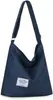 Bolsa de Lona Literaria Transfronteriza Moderna para Mujer Simple de Gran Capacidad Portátil para Hombro Cruzada Tote Personalizada Bolsa León Ling