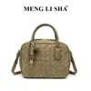 Bolso Cruzado Pequeño Cuadrado Tejido a Mano Horizontal Nuevo Transfronterizo Bolso de Mano Tipo Almohada Versátil Moda para Viajes