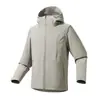Chaqueta cortavientos con capucha, informal, de color sólido, a la moda, para primavera y otoño, nueva, de nicho, suave y a la moda.