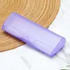 Caixa de óculos plástica transparente/personalizada 4 cores caixa transparente para óculos de presbiopia caixa leve de plástico rígido PP