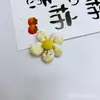 Estilo Pastoral Fresco Primavera y Verano Cuadros Florales Hecho a Mano DIY Accesorios para el Cabello Ropa al por Mayor Accesorios