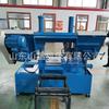 Máquina de Serra de Fita para Metais Gb4230 Horizontal Dupla Coluna Pequena Máquina de Serrar Vergalhão Aço Canal Equipamento de Serrar Feixe de Metal