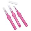 Acessórios para Ferramentas de Ponto Cruz Weijian Cabo de Plástico Cortador de Linha Removedor de Linha Moderno Simples Vermelho Rosa Suprimento Transfronteiriço