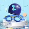 Gorros de Natación para Niños y Niñas, Gorros de Natación para Niños, Gorros de Natación para Bebés de Aguas Termales, Set de Tres Piezas, Gafas de Natación para Niños, Equipo de Natación