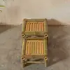 Silla de Bambú, Taburete de Bambú Retro, Silla de Bambú Pequeña, Silla de Bambú para Ocio, Silla de Bambú Antigua, Silla para Bailar, Taburete de Bambú