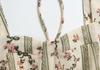 Vestido de verano nuevo con estampado floral, manga corta, encaje y falda corta para mujer europea y americana S12064