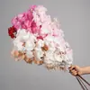 Galhos de flor de cerejeira artificiais, árvores de flor de cerejeira, decorações de casamento de plástico, flor de pessegueiro e flor de pereira para interiores, sala de estar, piso e teto, guirlandas de flores artificiais