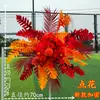 Flores Grandes de Chão para Casamento Flores de Seda Flores Decorativas Flores para Palco T Corredor Flores Penduradas Flores de Casamento Fundo de Flores