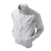 2026 Nueva Ropa de Protección Solar de Seda de Hielo para Hombre, Chaqueta Deportiva de Verano Transpirable con Cuello Alto, Chaqueta Ligera de Secado Rápido para Pesca