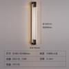 Lámpara de Pared de Cristal de Lujo Ligero Posmoderna Pared de Fondo de Sala de Estar Pasillo de Entrada Escaleras Lámpara Decorativa Lámpara de Mesita de Noche Sencilla para Dormitorio