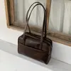 Bolsa Coreana de Nicho de Grande Capacidade para Mulheres, Nova Tendência Outono/Inverno 2025, Bolsa de Ombro Retrô Versátil de Grande Capacidade