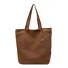 Nova Bolsa Feminina de Viagem Transfronteiriça Estilo Coreano, Bolsa Saco Versátil para Viagem, Bolsa Tote de Grande Capacidade, Bolsa de Ombro Único em Lona