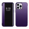 Adequado para iPhone 17 Capa de Couro Flip Capa de Telefone com Janela Business, Apple 16 Promax Proteção Total 15 Anti-Queda