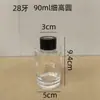 Frasco Cilíndrico para Aromaterapia, Frasco de Vidro para Fragrância de Carro e Casa, Frasco Refil para Óleo Essencial Difusor de Varetas sem Chama, Disponível em Estoque