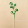 Decoraciones Navideñas 30cm Anillos de Caramelo con Purpurina Dorada Anillos de Paleta Ramas de Árbol de Navidad Ramas de Árbol de Navidad para el Hogar Transfronterizo