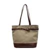 Bolso de cubo informal con contraste de moda para mujer, mochila multifunción de otoño e invierno 2024, bolso de hombro de moda coreano