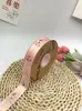 Yum Hecho a Mano Cinta Nueva Cinta Estampada Amor Meteoro Cinta Nueva Termoestable Bronceada Día de San Valentín Seda