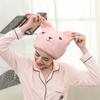 Touca Seca Cabelo Urso Veludo Coral Transfronteiriça Sudeste Asiático Mais Vendida Shampoo Desenho Animado Banho Macia Absorvente Secagem Rápida Turbante