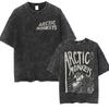 Camiseta Gráfica Retro Rock Arctic Monkeys Álbum de Música para Hombre