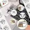 2000 Pegatinas de Regalo Súper Lindas, Pegatinas en Rollo para Sellar, Artículos Divertidos Kawaii Versión Q, Decoraciones para Sellar, Pegatinas para Diario y Escritorio