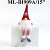 Série Personalizada de Bonecos de Natal Vermelho e Branco Transfronteiriços Papai Noel Boneco de Neve Rena Enfeites de Mesa Venda por Atacado