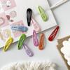 Pinzas de Colores Estilo Hyuna, Accesorios para el Cabello Estilo Ins para Niñas, Pasadores, Accesorios para el Cabello Igual a los de Lin Xiaozhai, Pinzas Laterales, Pinzas para el Flequillo