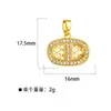 Colgante Estilo Europeo y Americano Transfronterizo Flor Gota de Agua Accesorios para Joyería DIY Exquisito Diseño Simple Accesorios para Mujeres Venta Directa de Fábrica