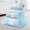 Bolsa para Archivar Ropa Bolsa para Guardar Edredones Bolsa Transpirable a Prueba de Polvo No Tejida Bolsa para Almacenamiento Doméstico Bolsa para Edredones