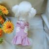 Petcircle Pet Circle Ropa para Mascotas Ropa para Perros y Gatos Atuendo de Otoño Arnés para Conejo Vestido