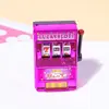 Imán para Refrigerador Creativo con Forma de Máquina de Frutas, Modelo de Máquina de Lotería Giratoria, Llavero de Viaje, Regalo Souvenir al por Mayor