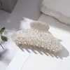 Estilo Coreano Acessível Luxo High-End Ácido Acético Grande Oval Grampo de Cabelo Parte de Trás da Cabeça Acessório de Cabeça Moda Versátil Estilo Francês Pinça para Mulheres