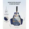 Nueva Mochila de Tenis para Exteriores de Amazon, Mochila de Tenis de Moda Deportiva para Exteriores, Mochila de Pickleball con Compartimento para Zapatos