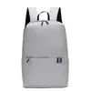 Mochila moderna y sencilla para hombres y mujeres, adecuada para ir al trabajo y para estudiantes, ligera y disponible en varios colores, mochila casual