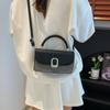 Bolsa de Mão Quadrada Pequena da Moda Nova Estilo Ins Versátil de Alta Qualidade para o Dia a Dia Ombro Transversal para Mulheres