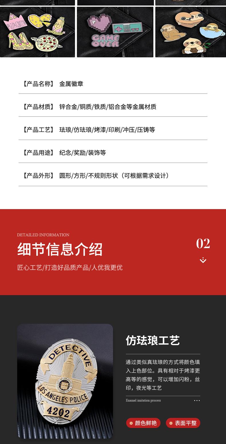 卡通徽章