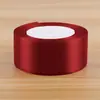 Direto da fábrica em estoque 4CM fita de cor sólida material de embalagem de flores floral arco bolo fita de embalagem