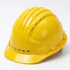 Novo Capacete de Proteção para Obra Respirável Espesso Anti-Esmagamento Padrão Nacional com Forro Interno Estampado Capacete de Segurança para Obra em ABS