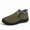 Novas Botas de Algodão Quentes de Tamanho Grande para o Inverno com Forro de Lã, Botas de Neve Espessadas Estilo Velho Pequim, Sapatos Casuais Quentes