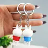 Chaveiro Cartoon Pvc Estéreo Borracha Macia Pingente Chave de Carro Silicone 3D Pingente Lembrança Escolar Atacado