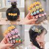 Artefacto para Quiebre de Cabello Infantil Peine para Cabello Acabado de Flequillo Horquilla de Flor Accesorios para el Cabello de Verano Parte Trasera de la Cabeza Horquilla para Cabello Femenino Tocado