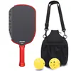 Raquete de pickleball para adultos de fibra de carbono T700 transfronteiriça 16mm Competição Treinamento Especial Esportes ao Ar Livre Raquete de Pickleball