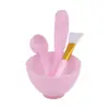 Conjunto de tigelas para máscara de silicone, tigela e espátula para misturar máscara, ferramentas de spa de beleza, tigela grande para máscara, pincel especial para lama para salão de beleza