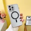 Nova capa de celular magnética à prova de queda de quatro cantos galvanizada para iPhone14Promax Apple 13 capa protetora de lente