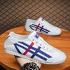 Zapatos de Lona Slip-On Estilo Nuevo 2025 para Hombre, Zapatos Casuales, Zapatos Perezosos Versátiles, Tenis de Moda Estilo Ins para Hombre