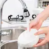 Grifo Giratorio Universal de 360 Grados Presurizado Anti-salpicaduras Extensión de Ducha Boquilla de Extensión Filtro Aireador Ahorrador de Agua