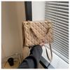 Bolsos Modernos Casual Cadena Rombo 2023 Hendidura Principios de Otoño Moda Estilo Occidental Gran Capacidad Hombro Cruzado Bolso Tote