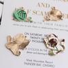 Accesorios de joyería japoneses de bricolaje, colgante pequeño de aleación con forma de gota de aceite de oro K, colgante de pulsera con forma de gota de aceite, bola de lana con forma de gato